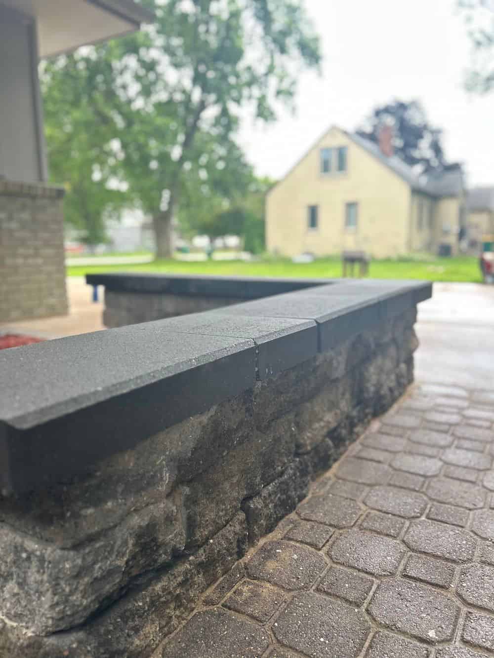 Retaining Wall Construction image