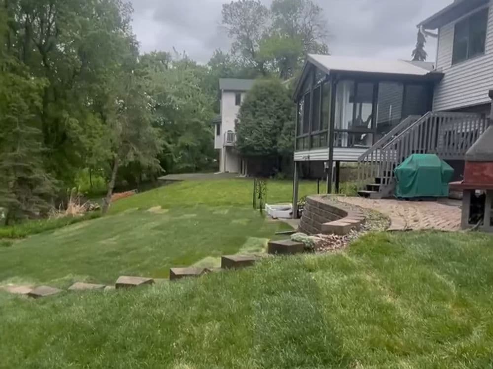 Gallery photos for Chilton Stone Garden Bed and Full Re-Sod in Saint Paul: Image #1
