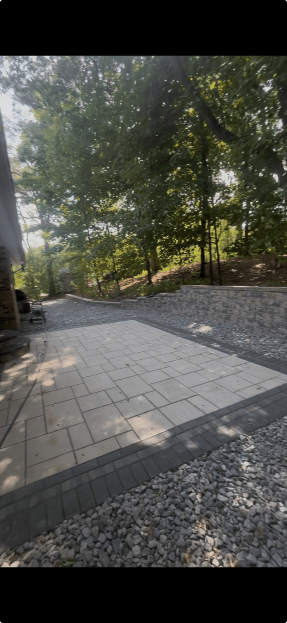 Deck Removal, 300 Sq. Ft. Patio and Retaining Wall Build in Saint Paul image